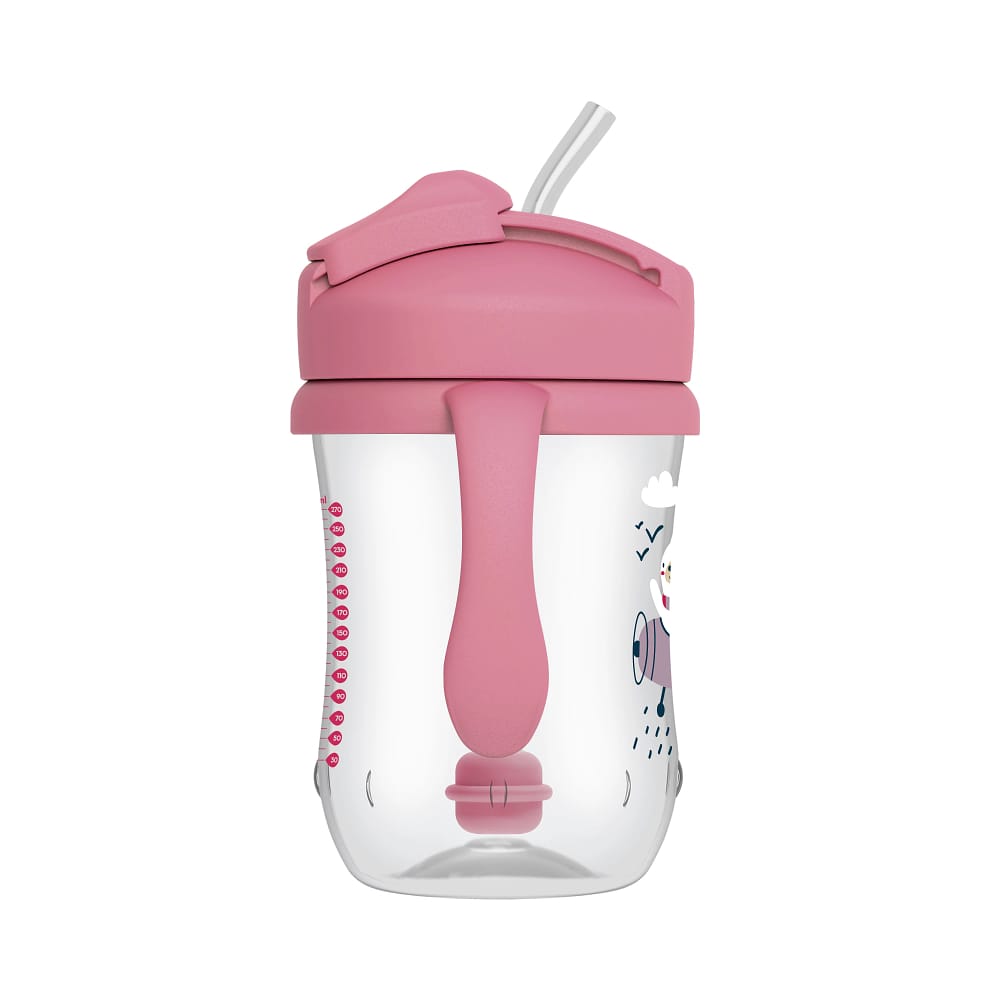 Dr. Brown's Baby's eerste rietjes beker 270 ml - Afbeelding 5