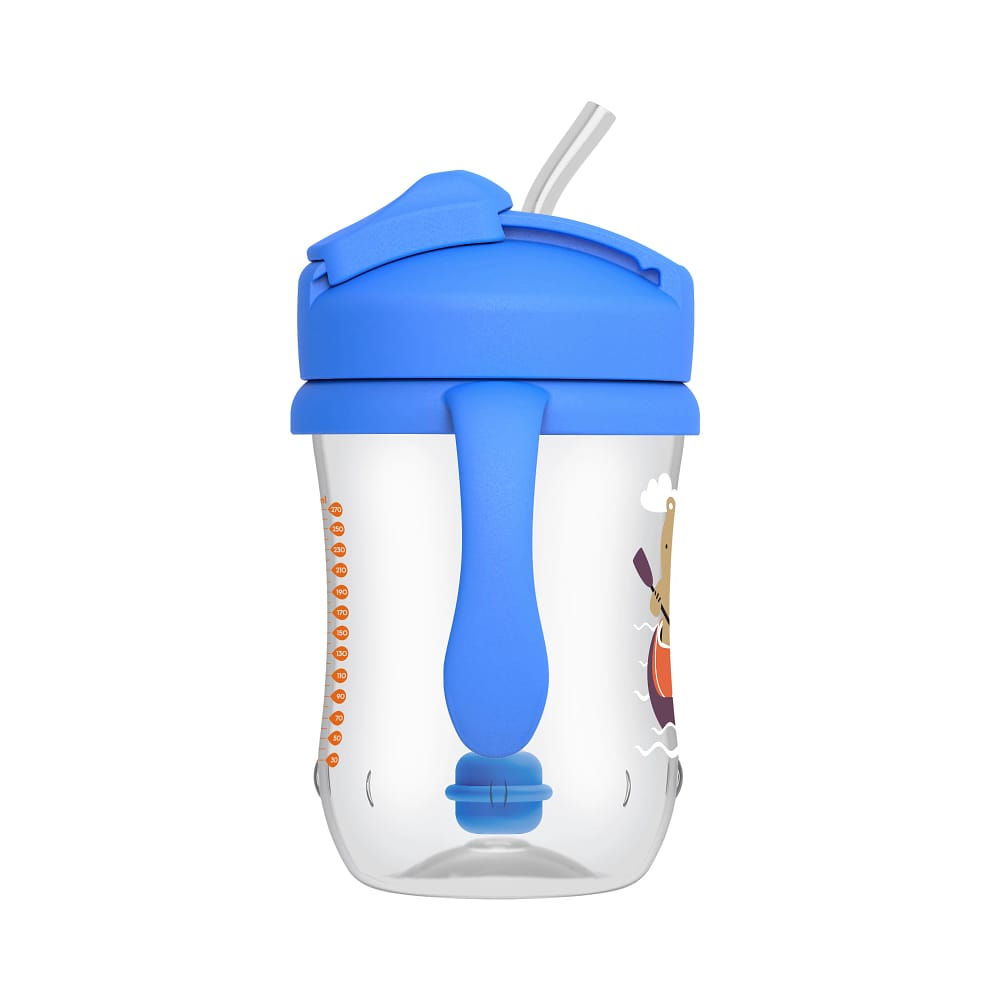 Dr. Brown's Baby's eerste rietjes beker 270 ml - Afbeelding 7