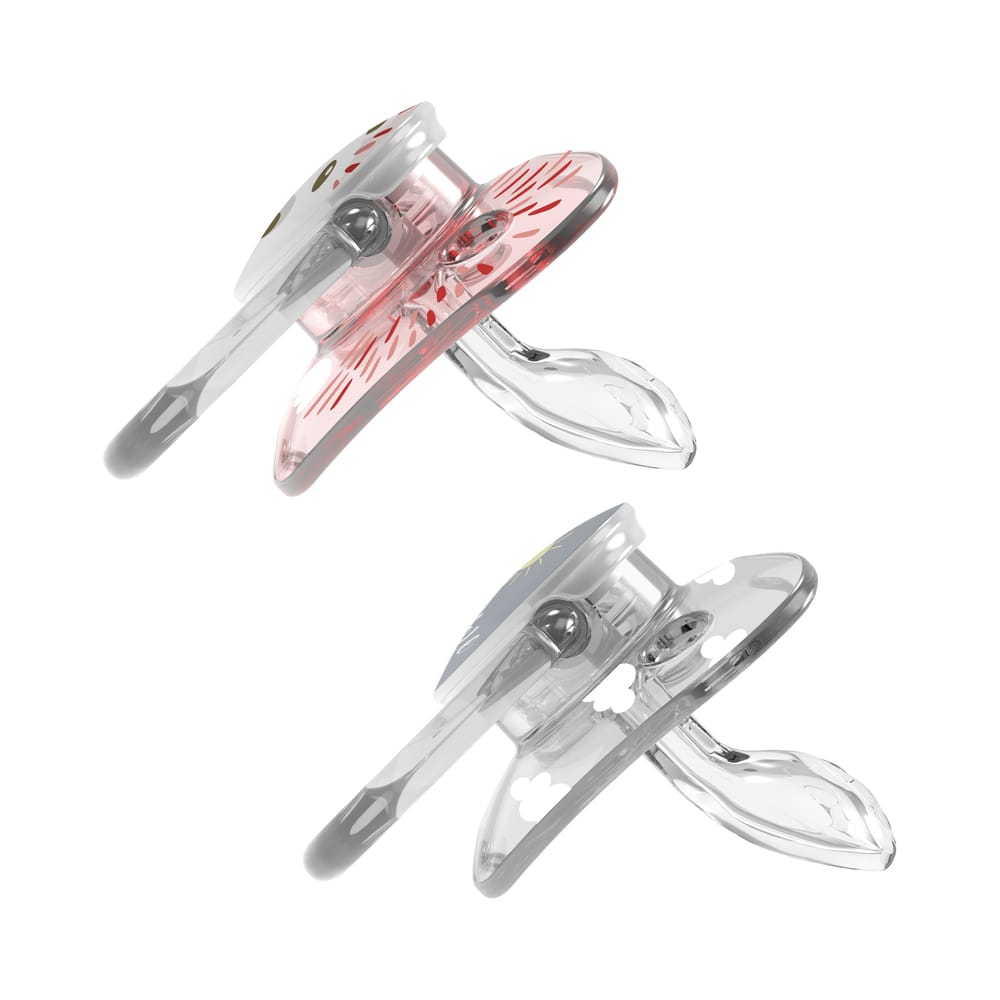 Dr. Brown's Fopspeen 2-pack animal faces fase 1 (animal faces) - Afbeelding 3