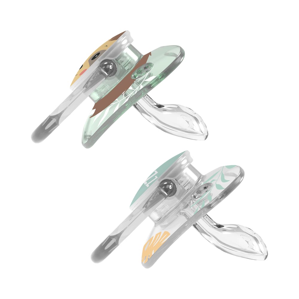 Dr. Brown's Fopspeen 2-pack animal faces fase 2 - Afbeelding 3