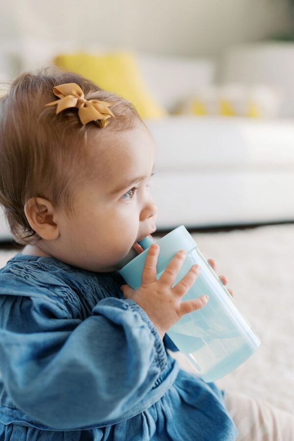 Dr. Brown's Straw to 360° Cup Set bleue 300 ml - Image 5