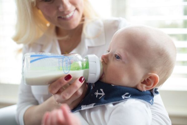dr. brown’s options+ anti colic bottle 2 pack | brede halsfles 270 ml glas