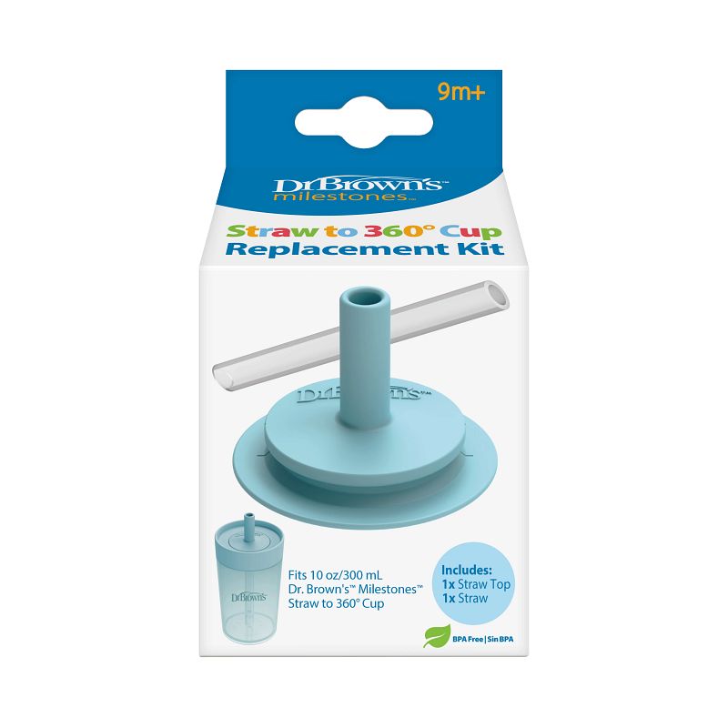 dr. brown’s straw to 360° cup replacement kit